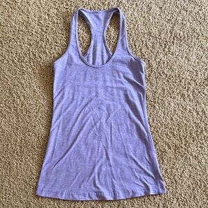 lululemon athletica Lavender Tank Top